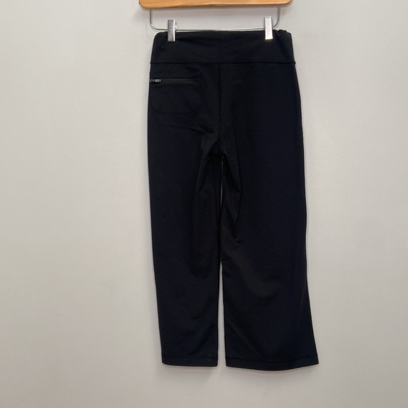 Lululemon Black Crop Wide Leg Pants Size 4 - Picture 5 of 9